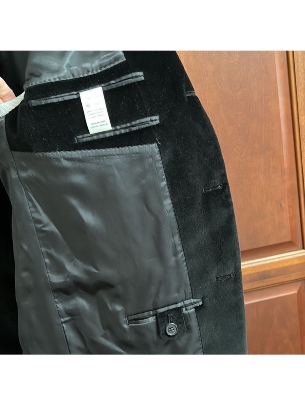 Calvin Klein Men’s Black Blazer - Classic Single-Breasted Jacket NWT - Picture 3 of 7